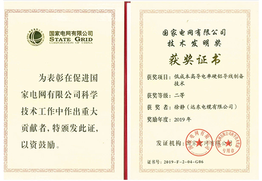國家電網(wǎng)有限公司技術(shù)發(fā)明獎